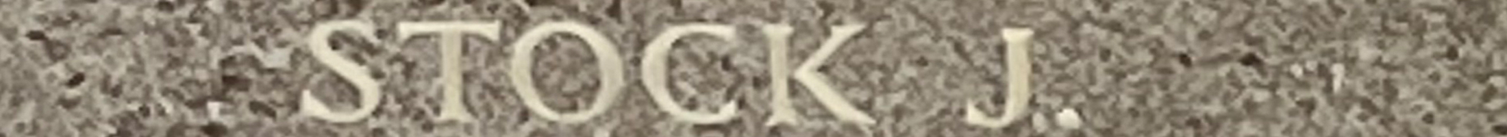 Sgt Jack Stock<br /><br /><br />missing -  April 3rd, 1943<br /><br /><br />No Known Grave<br /><br /><br />Commemorated: Runnymede Memorial, Surrey, England<br /><br /><br />Panel: 166